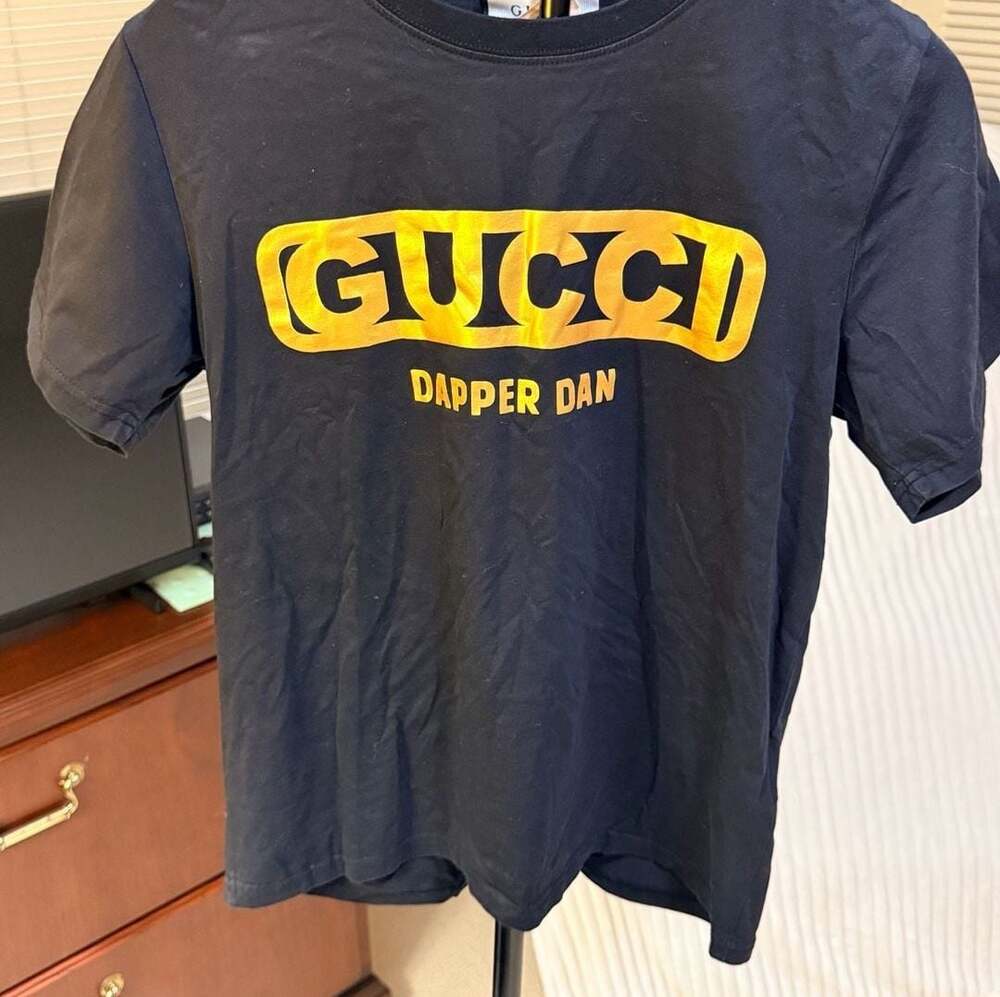 Dapper Dan Graphic Print Crew Neck T-Shirt